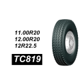 11R22.5 315/80R22.5 295/75R22.5 Pneu sólido de borracha Todos os pneus de caminhão pesado de aço China Fabricação